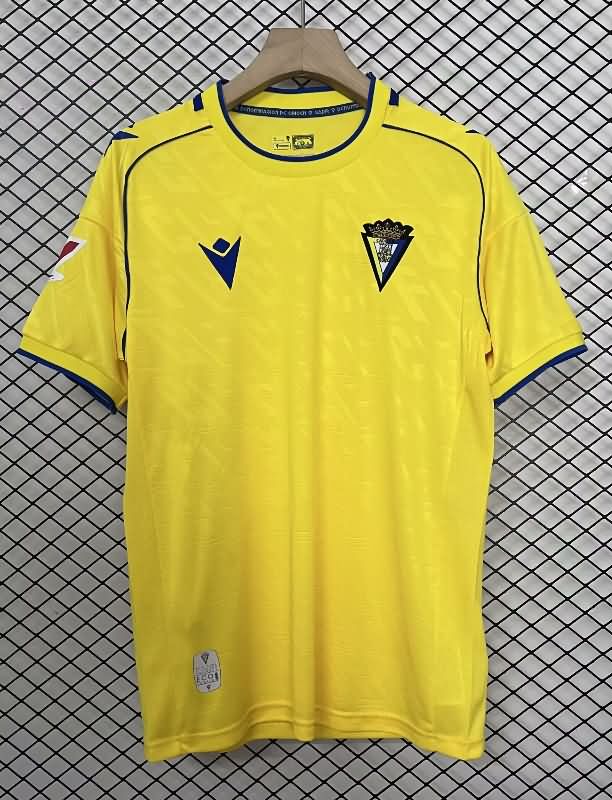 AAA(Thailand) Cadiz 25/26 Home Soccer Jersey