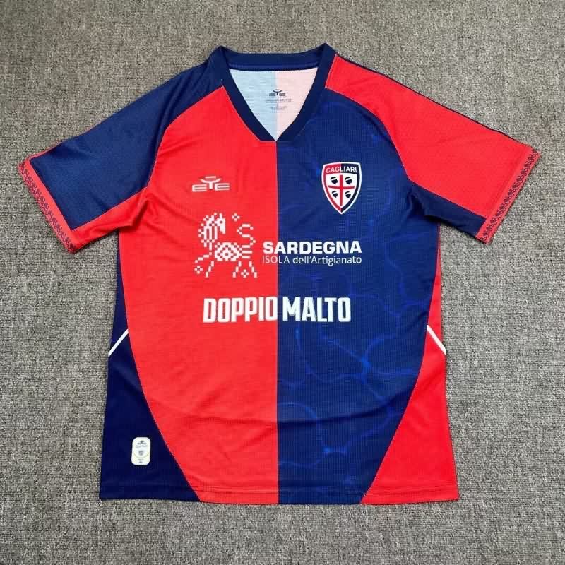 AAA(Thailand) Cagliari 25/26 Home Soccer Jersey