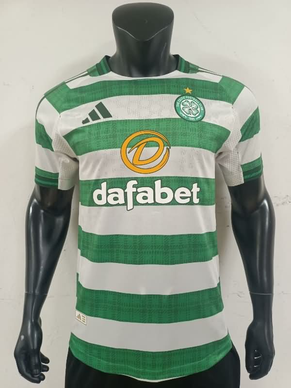 AAA(Thailand) Celtic 25/26 Home Soccer Jersey (Player)