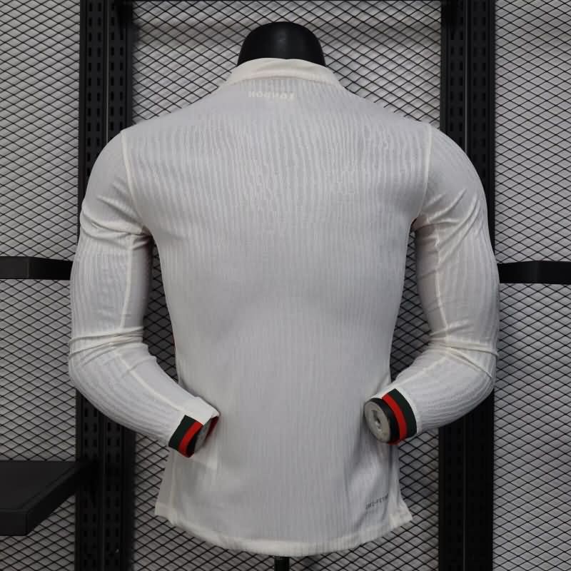 AAA(Thailand) Chelsea 25/26 Away Long Sleeve Soccer Jersey (Player)