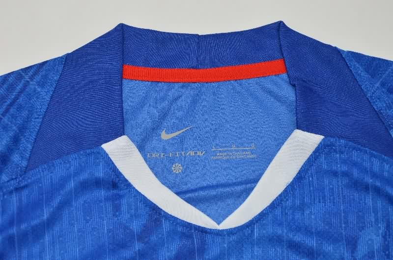 AAA(Thailand) Chelsea 25/26 Home Long Sleeve Soccer Jersey (Player)