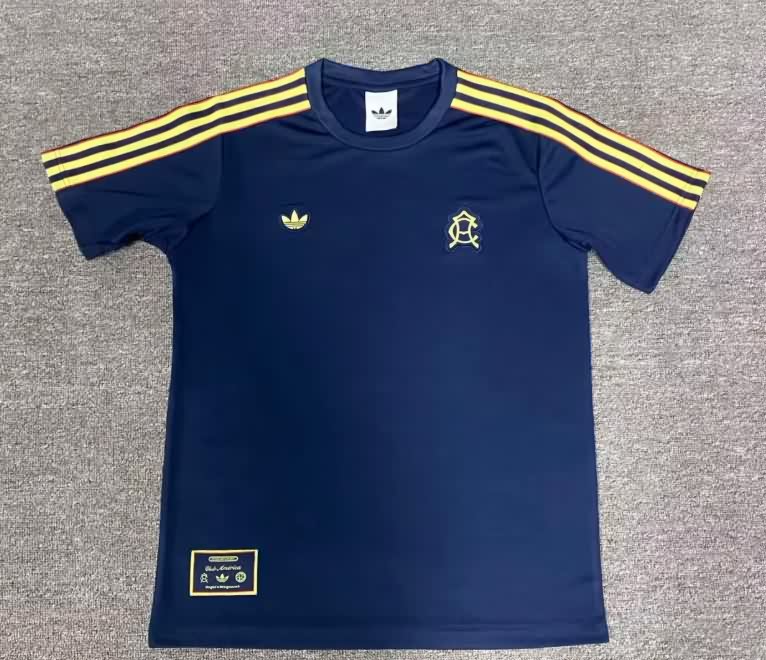 AAA(Thailand) Club America 25/26 Dark Blue Soccer Jersey