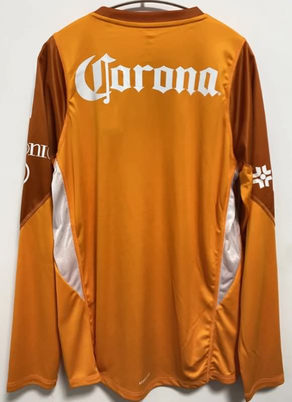 AAA(Thailand) Club America 25/26 Goalkeeper Orange Long Sleeve Jersey (Player)