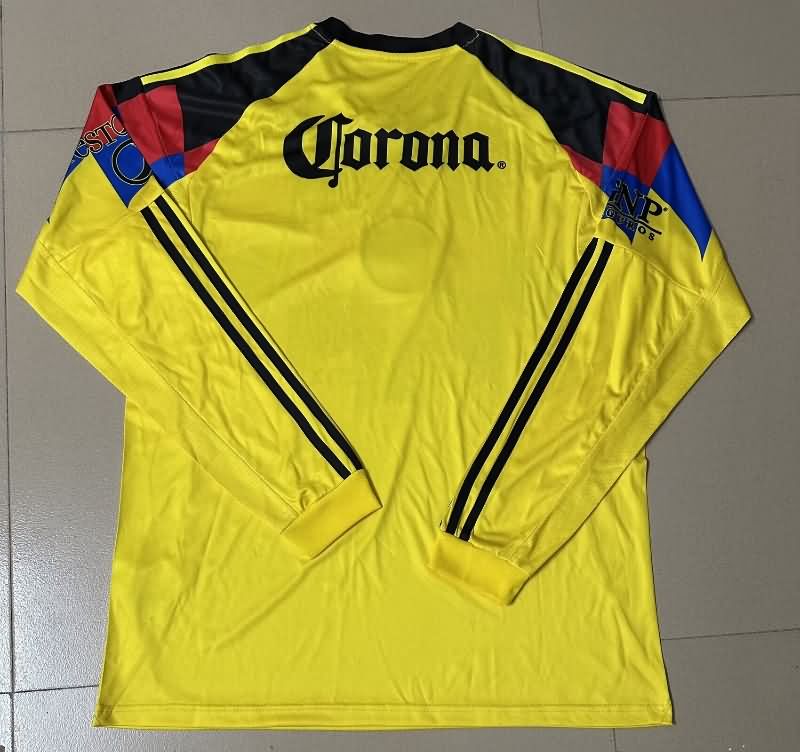 AAA(Thailand) Club America 25/26 Home Long Sleeve Soccer Jersey