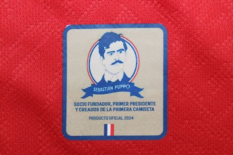 AAA(Thailand) Club Nacional 2025 Red Soccer Jersey