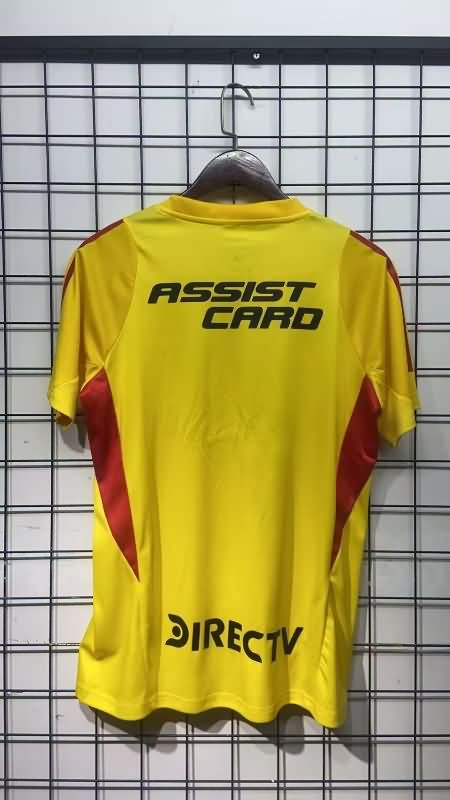 AAA(Thailand) Colo Colo 2025 Goalkeeper Yellow Soccer Jersey