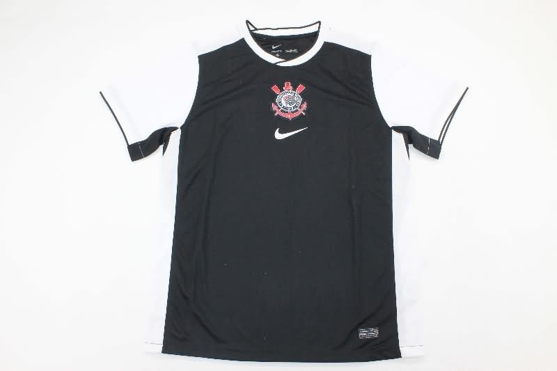 AAA(Thailand) Corinthians 2025 Black Soccer Jersey
