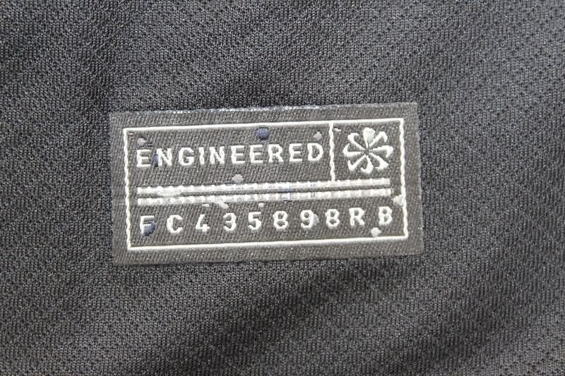 AAA(Thailand) Corinthians 2025 Black Soccer Jersey