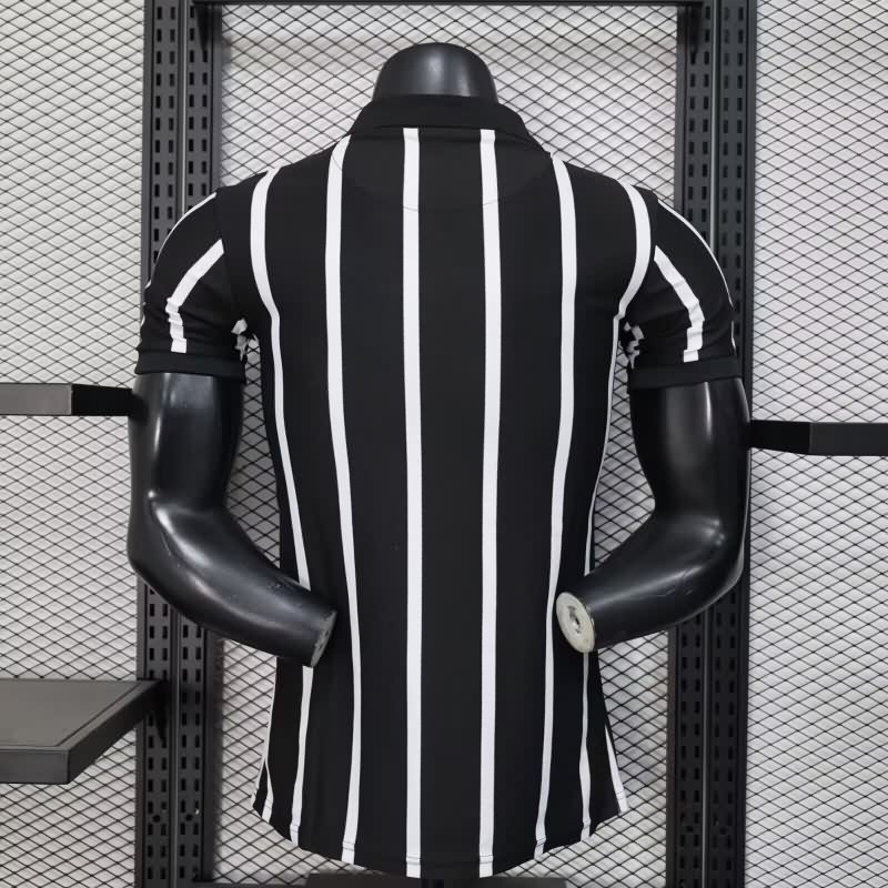 AAA(Thailand) Corinthians 2025 Black Soccer Jersey (Player)