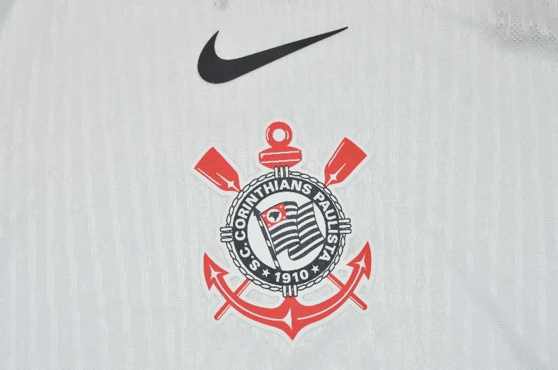 AAA(Thailand) Corinthians 2025 Home Soccer Jersey (Player)