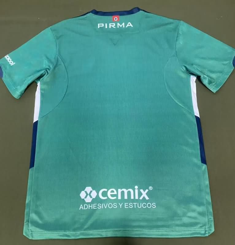 AAA(Thailand) Cruz Azul 25/26 Goalkeeper Green Soccer Jersey (Player)