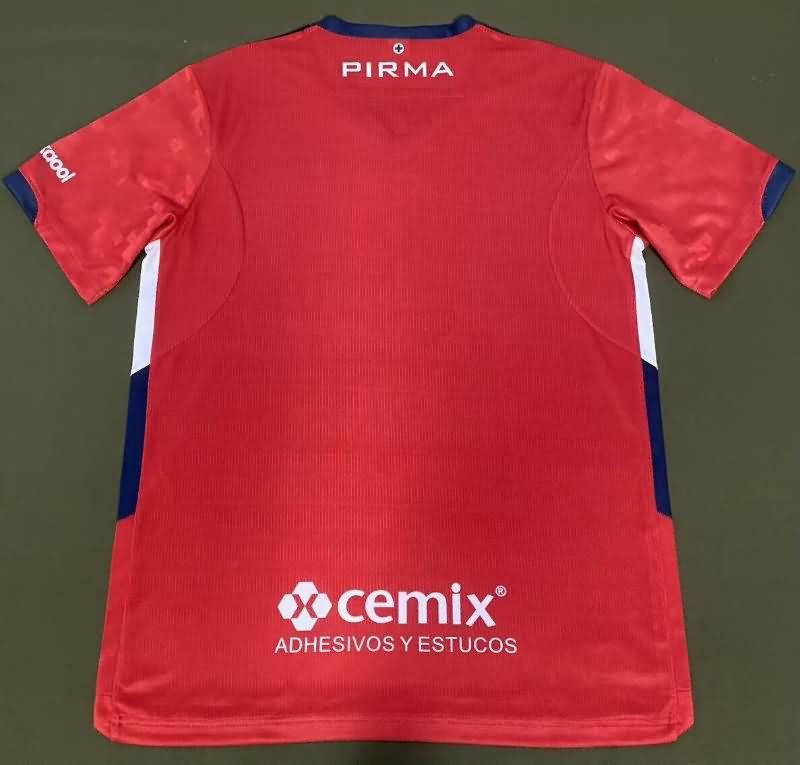 AAA(Thailand) Cruz Azul 25/26 Goalkeeper Red Soccer Jersey (Player)