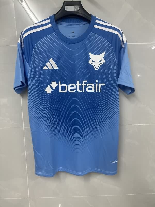 AAA(Thailand) Cruzeiro 2025 Goalkeeper Blue Soccer Jersey