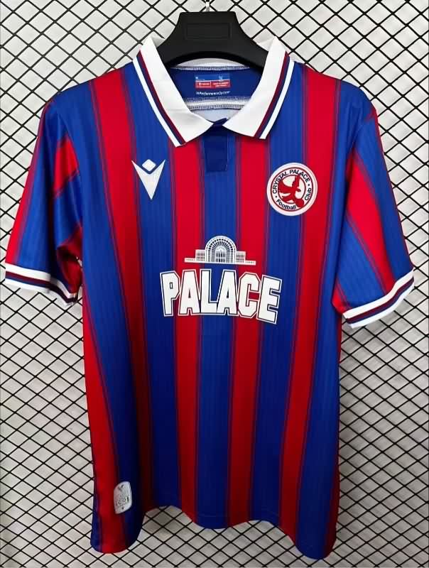 AAA(Thailand) Crystal Palace 25/26 Red Blue Soccer Jersey