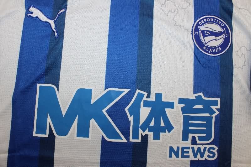 AAA(Thailand) Deportivo Alaves 25/26 Home Soccer Jersey