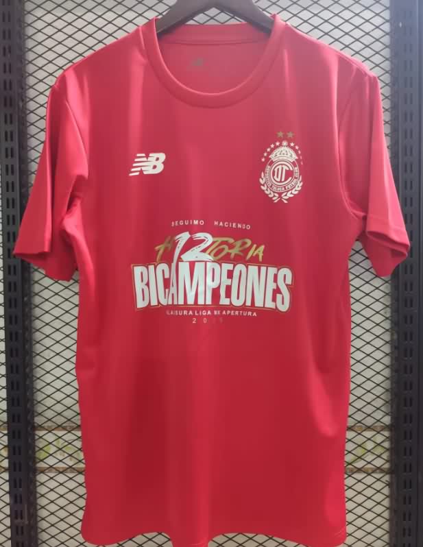 AAA(Thailand) Deportivo Toluca 25/26 12 Champions Soccer Shirt
