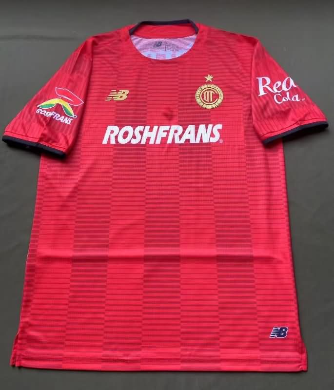 AAA(Thailand) Deportivo Toluca 25/26 Home Soccer Jersey (Player)