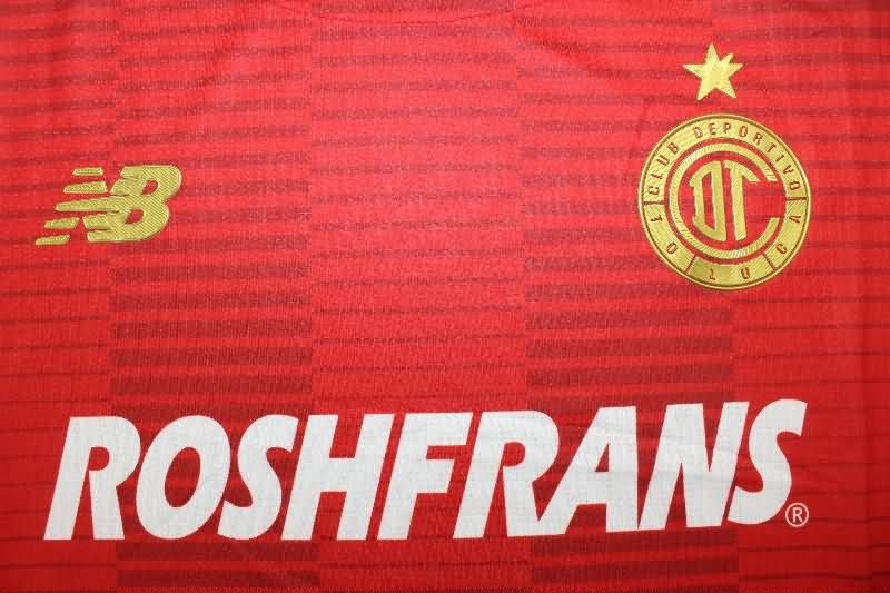 AAA(Thailand) Deportivo Toluca 25/26 Home Soccer Jersey (Player)