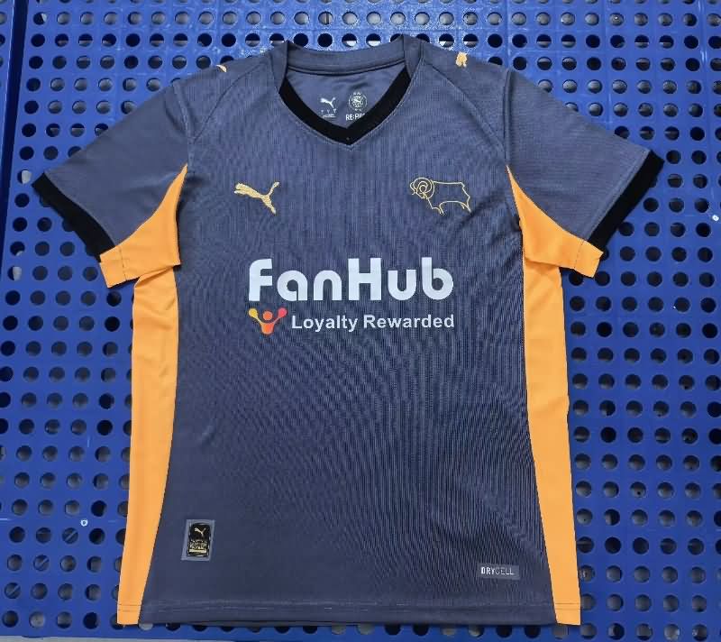 AAA(Thailand) Derby County 25/26 Away Soccer Jersey