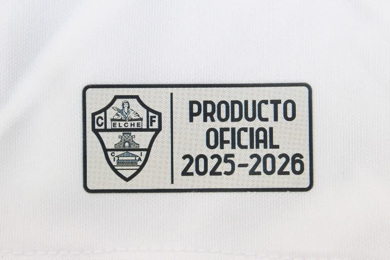 AAA(Thailand) Elche 25/26 Home Soccer Jersey