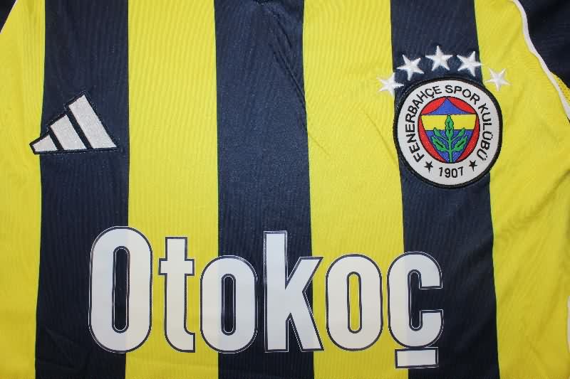 AAA(Thailand) Fenerbahce 25/26 Home Soccer Jersey