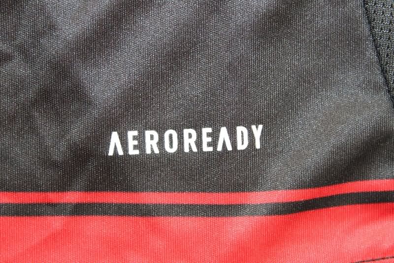 AAA(Thailand) Flamengo 2025 Home Long Sleeve Soccer Jersey