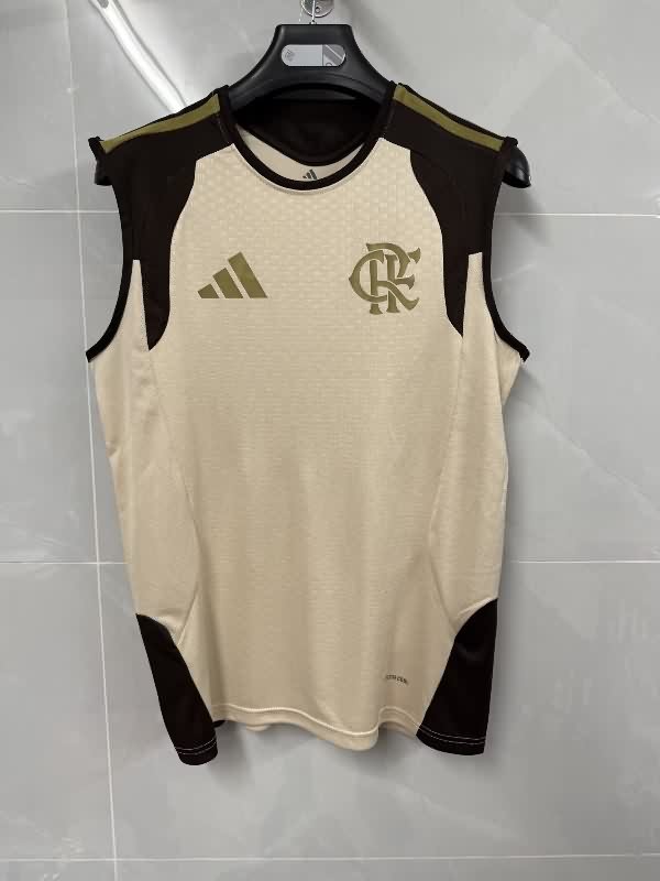 AAA(Thailand) Flamengo 2025 Training Vest Soccer Jersey 03