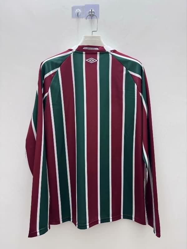 AAA(Thailand) Fluminense 2025 Home Long Sleeve Soccer Jersey