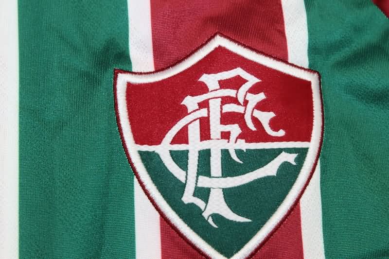 AAA(Thailand) Fluminense 2025 Home Long Sleeve Soccer Jersey