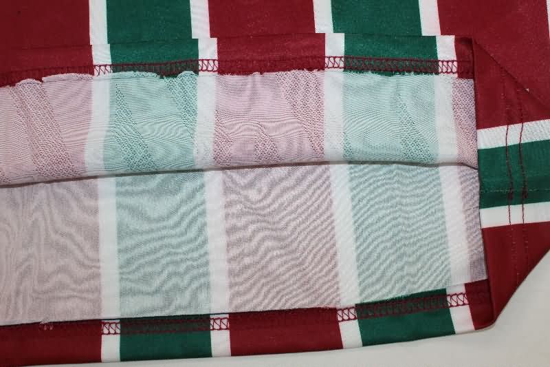 AAA(Thailand) Fluminense 2025 Home Long Sleeve Soccer Jersey