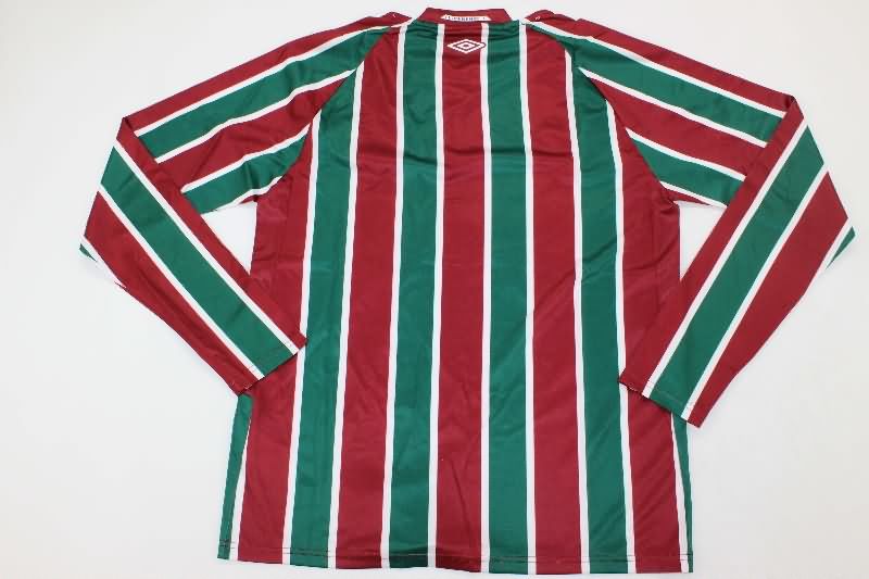 AAA(Thailand) Fluminense 2025 Home Long Sleeve Soccer Jersey