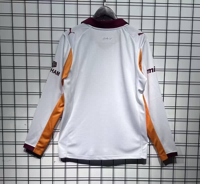 AAA(Thailand) Galatasaray 25/26 Away Long Sleeve Soccer Jersey