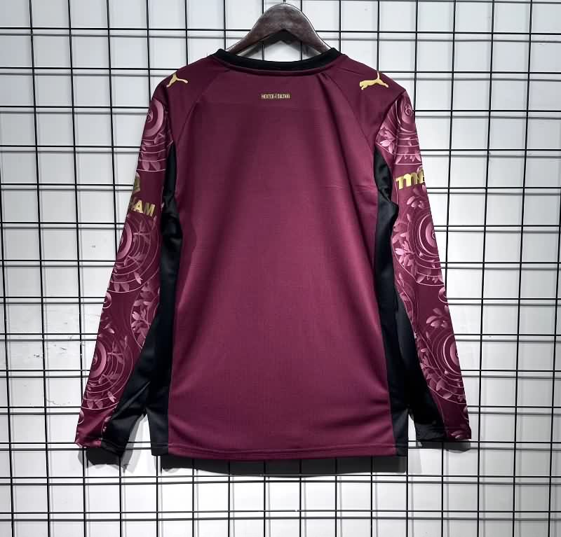 AAA(Thailand) Galatasaray 25/26 Third Long Sleeve Soccer Jersey