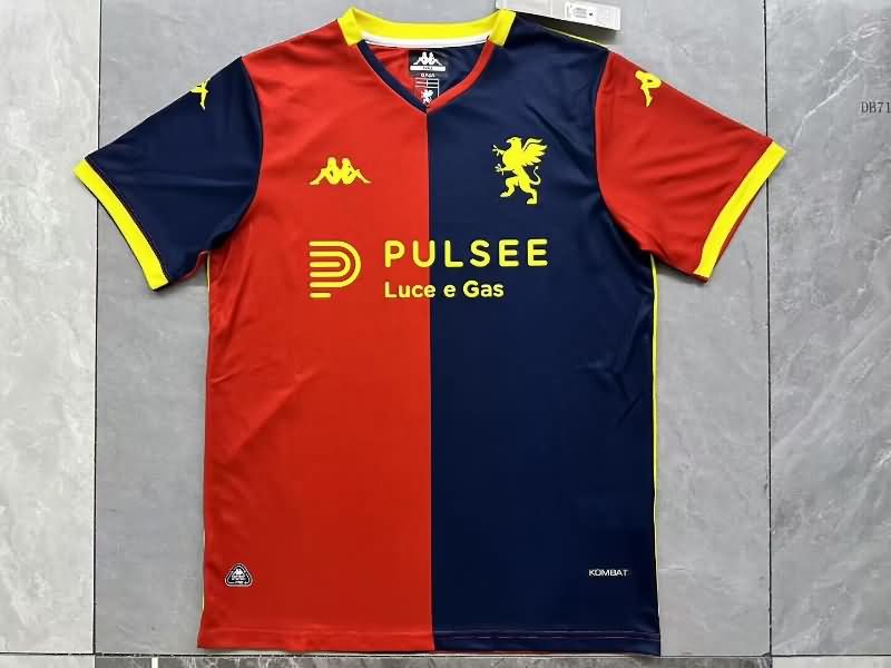 AAA(Thailand) Genoa 25/26 Home Soccer Jersey
