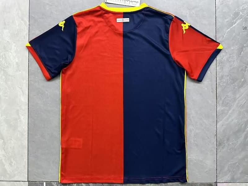 AAA(Thailand) Genoa 25/26 Home Soccer Jersey