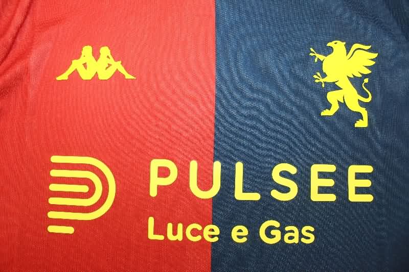AAA(Thailand) Genoa 25/26 Home Soccer Jersey
