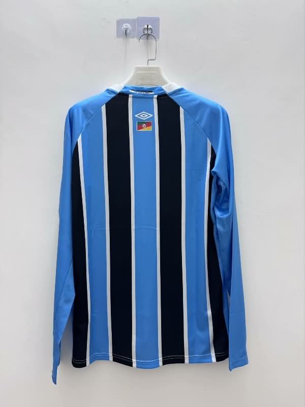 AAA(Thailand) Gremio 2025 Home Long Sleeve Soccer Jersey