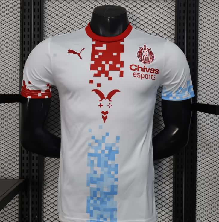 AAA(Thailand) Guadalajara Chivas 25/26 Esports Soccer Jersey (Player)