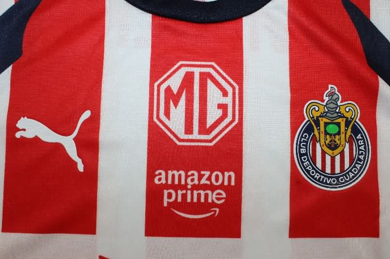 AAA(Thailand) Guadalajara Chivas 25/26 Home Soccer Jersey