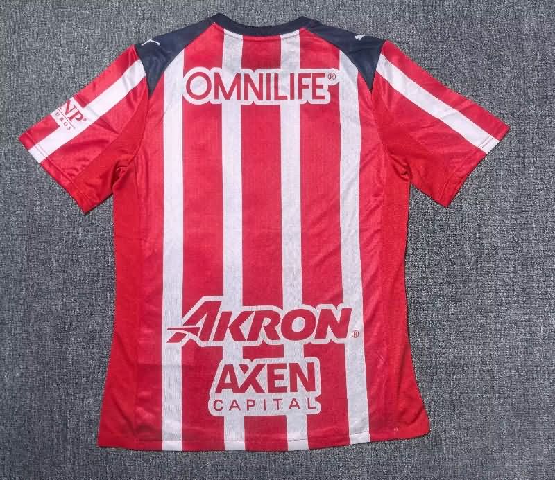 AAA(Thailand) Guadalajara Chivas 25/26 Home Soccer Jersey (Player)