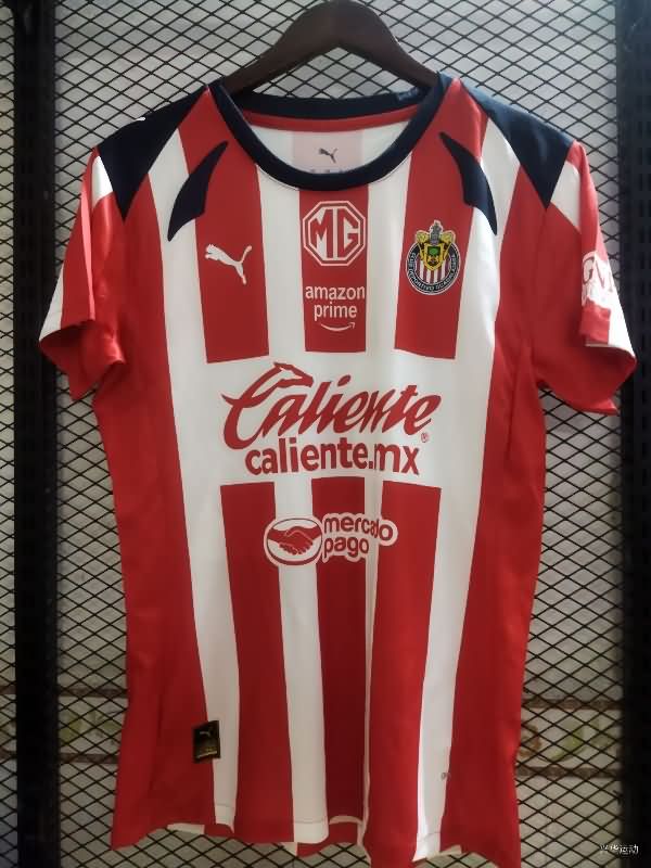 AAA(Thailand) Guadalajara Chivas 25/26 Home Women Soccer Jersey