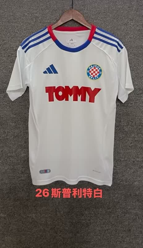 AAA(Thailand) Hajduk Split 25/26 Home Soccer Jersey