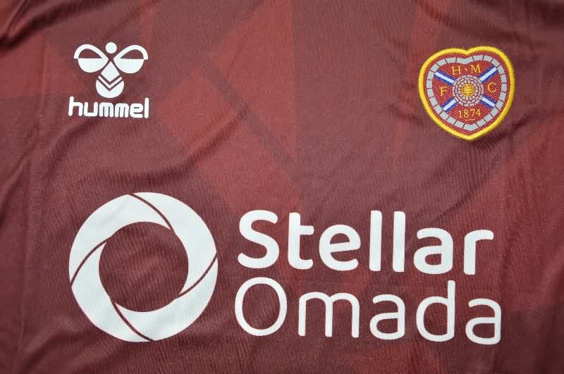 AAA(Thailand) Heart Of Midlothian 25/26 Home Soccer Jersey