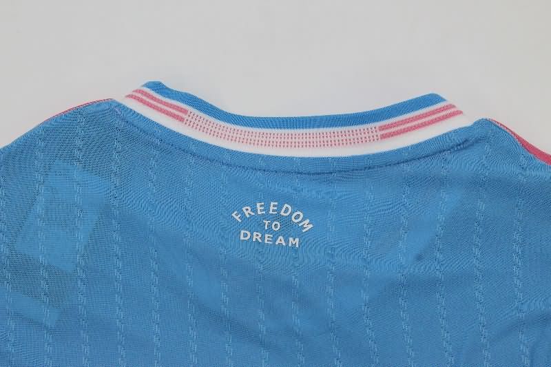 AAA(Thailand) Inter Miami 2025 Third Long Sleeve Soccer Jersey (Player)