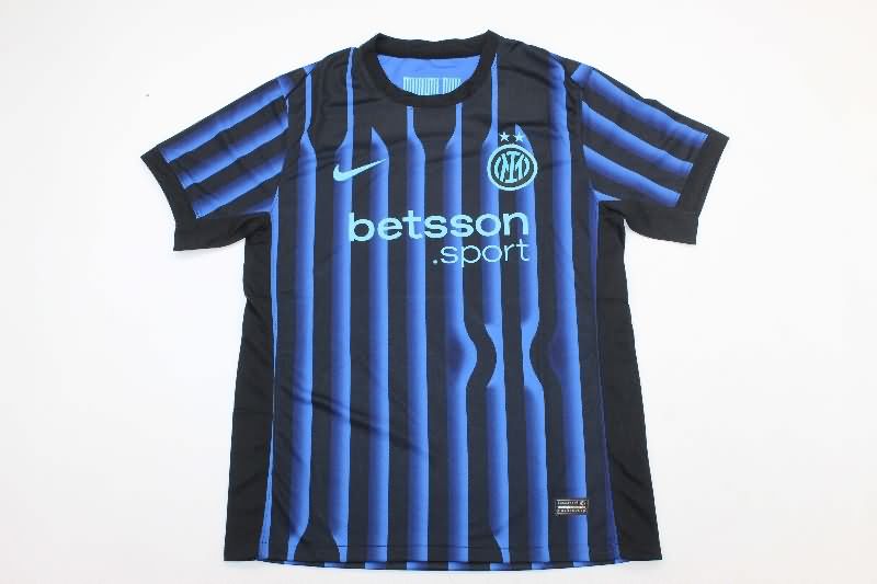 AAA(Thailand) Inter Milan 25/26 Home Soccer Jersey