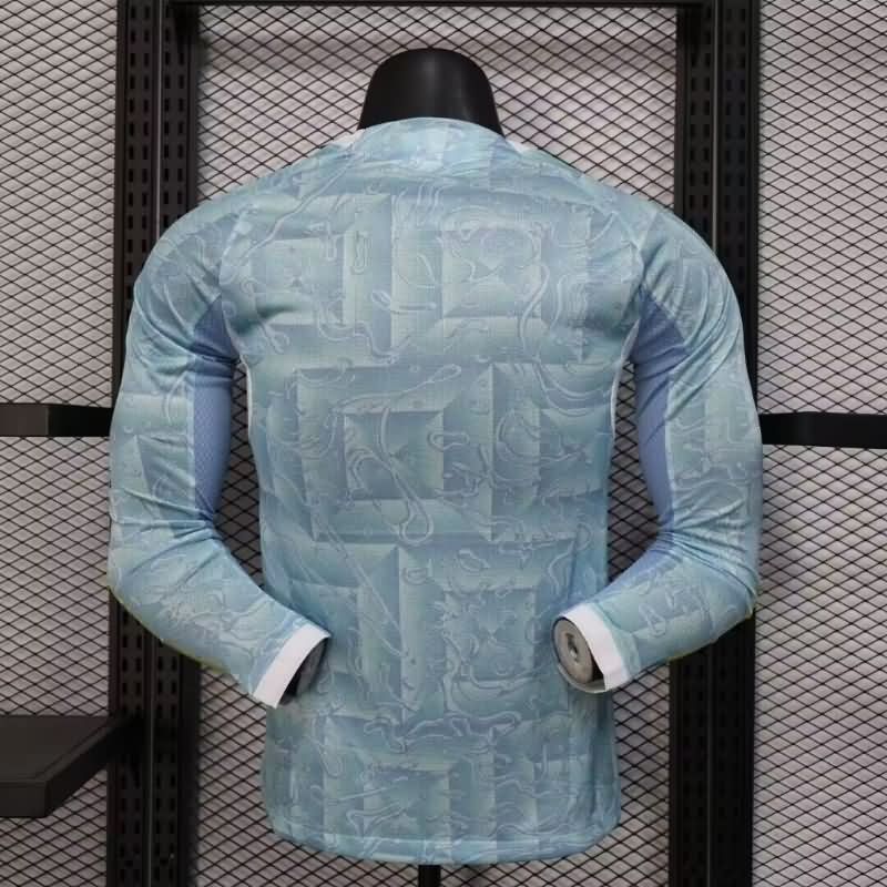 AAA(Thailand) Juventus 25/26 Away Long Sleeve Soccer Jersey (Player)