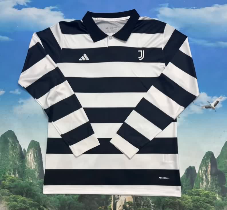 AAA(Thailand) Juventus 25/26 Fourth Long Sleeve Soccer Jersey