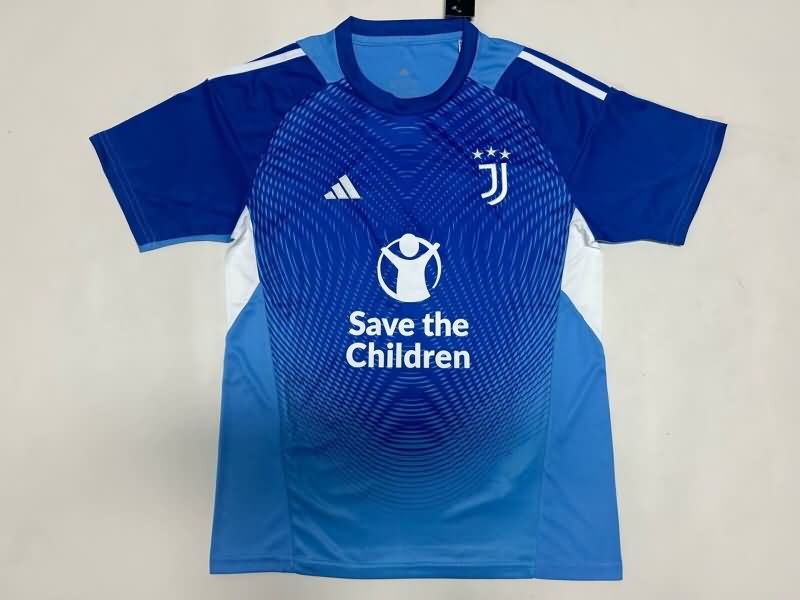 AAA(Thailand) Juventus 25/26 Goalkeeper Blue Soccer Jersey