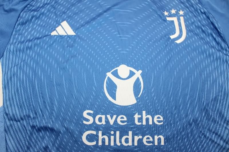 AAA(Thailand) Juventus 25/26 Goalkeeper Blue Soccer Jersey