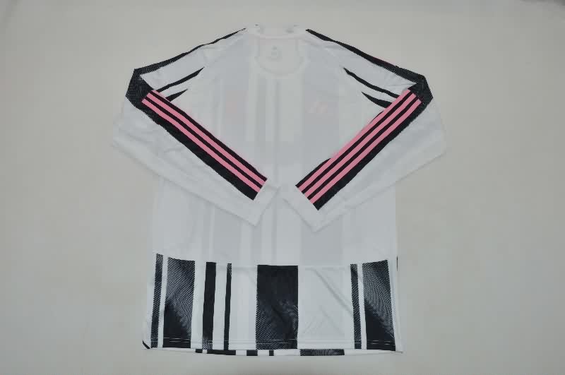 AAA(Thailand) Juventus 25/26 Home Long Sleeve Soccer Jersey